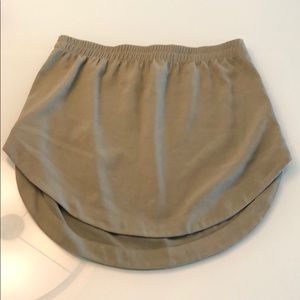 Marine Layer Green Mini Skirt